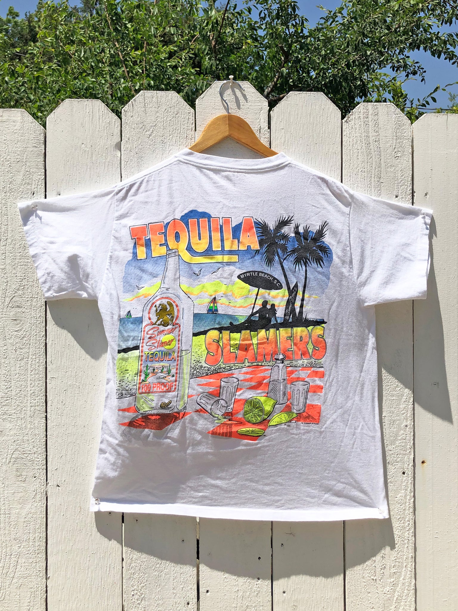 VINTAGE: Neon Tequila T-Shirt