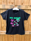 VINTAGE: Neon Sea Breeze Graphic T-Shirt
