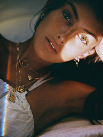 The Lily Heart Necklace