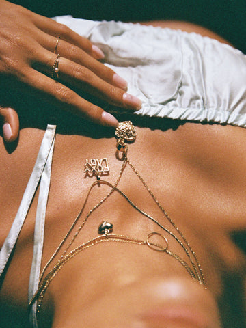 The Lily Heart Necklace