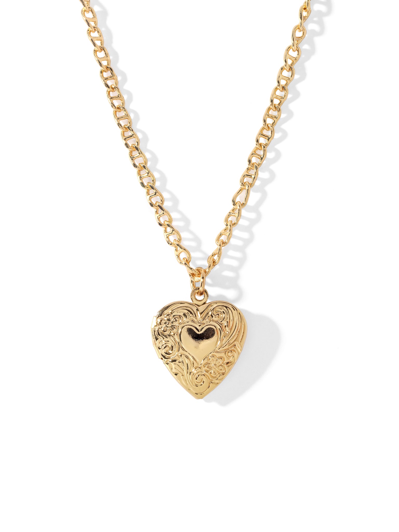 Valentina Heart Locket Necklace | Rock n Rose