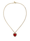 The Ruby Heart Necklace