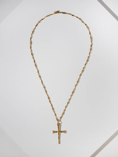 The Aria Cross Necklace