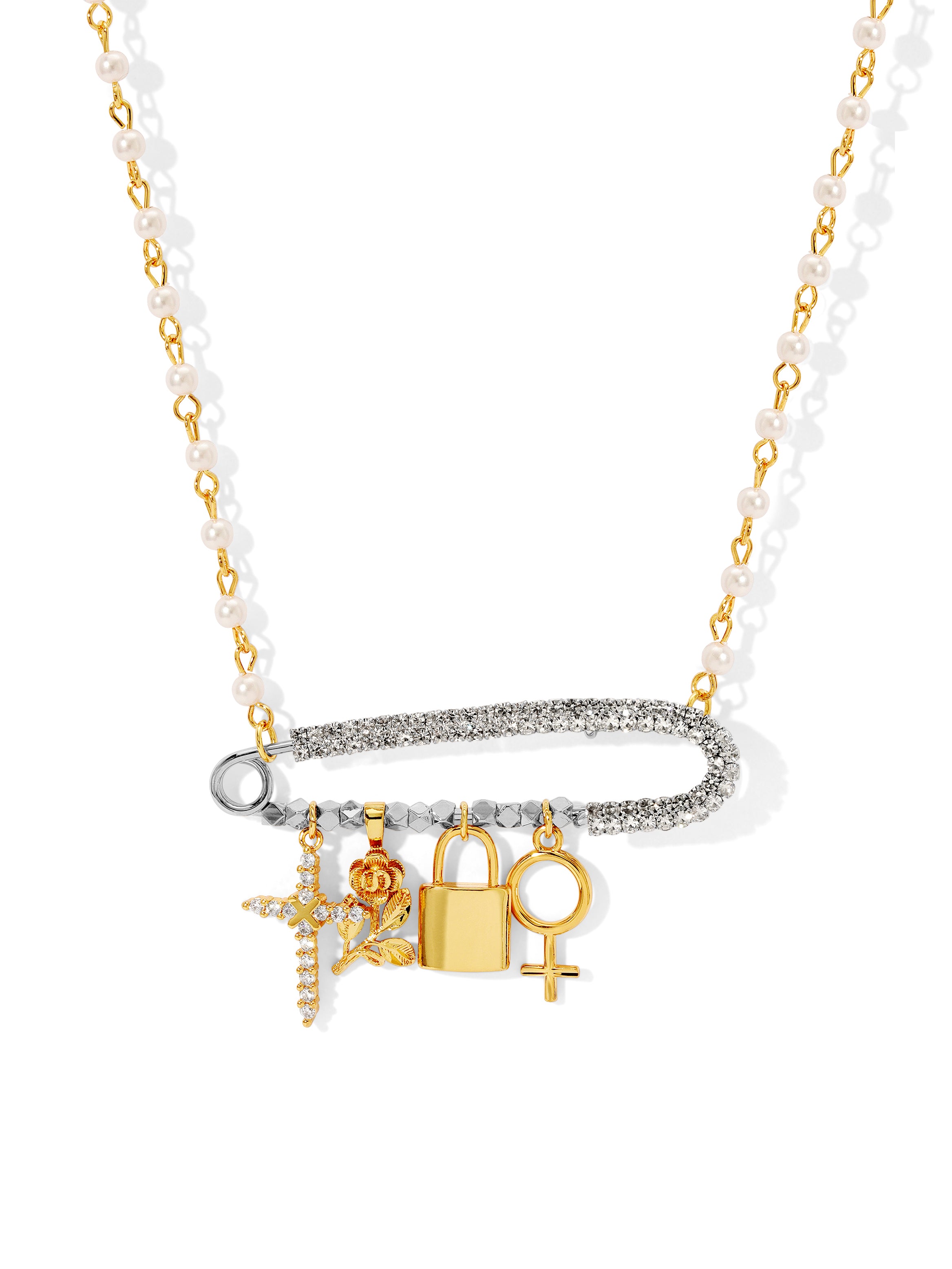 Louis Vuitton Paradise Chain Necklace, Multi, One Size