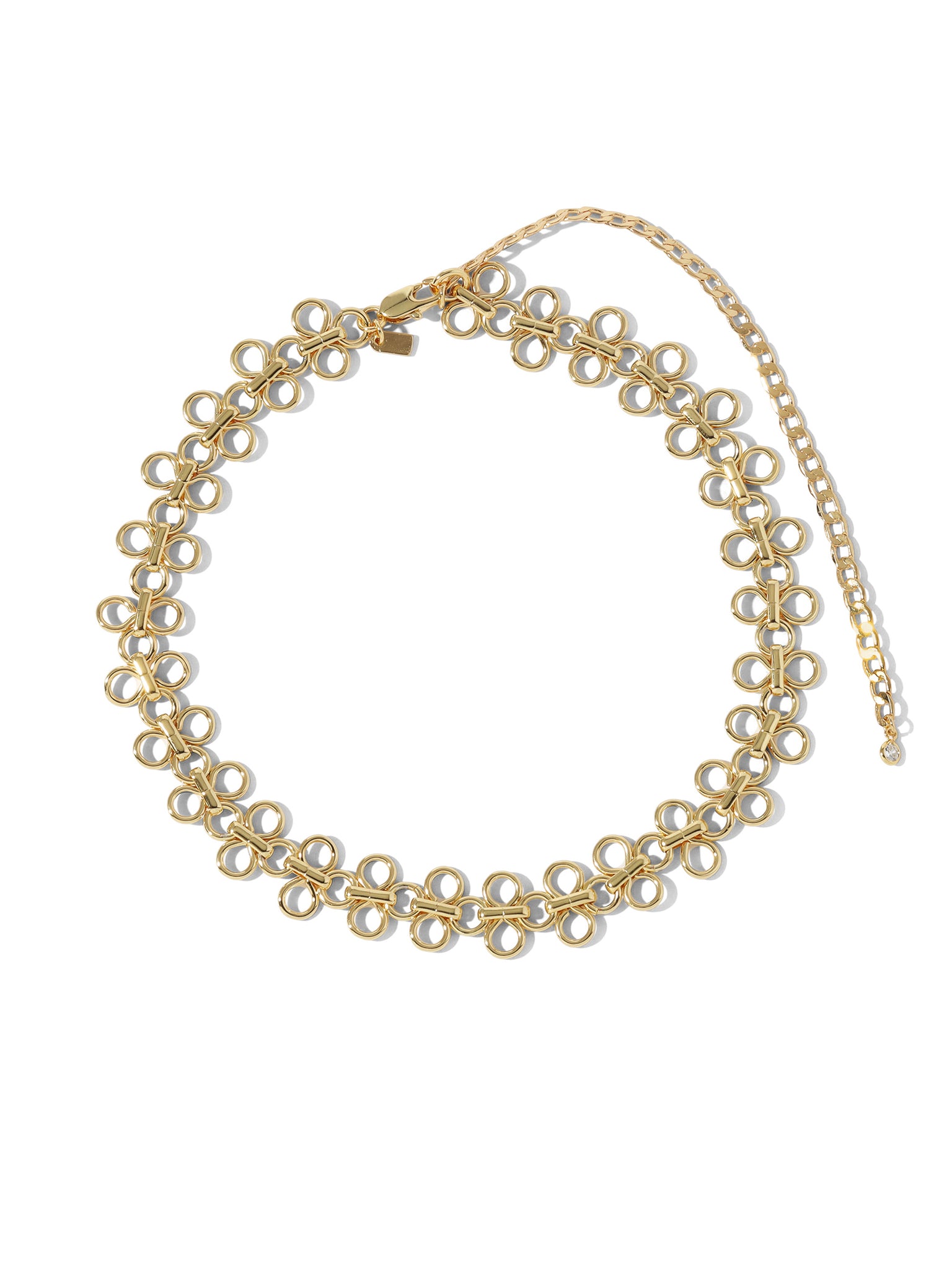 Versatile Splendour Antique Gold Choker Necklace