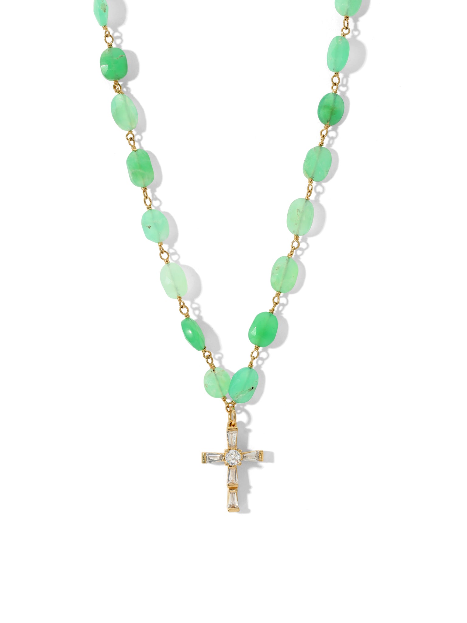 The Ivy Cross Necklace