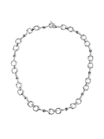 The Horsebit Choker - Silver