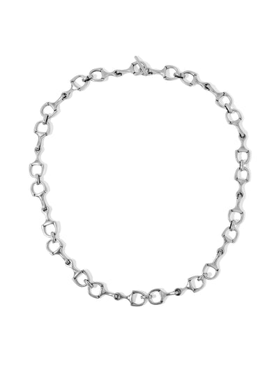 The Horsebit Choker - Silver