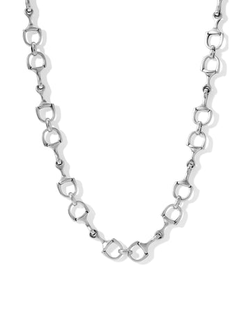 The Horsebit Choker - Silver