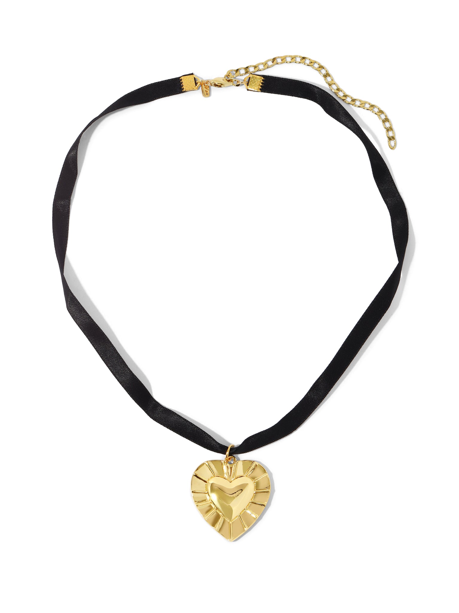 Vanessa Mooney The Heart Of Gold Necklace