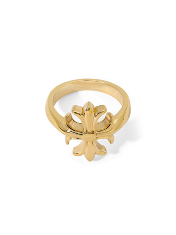 The Fleur Cross Ring