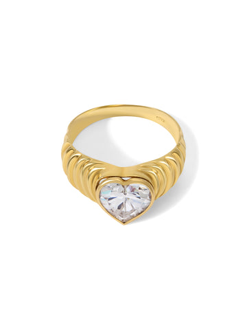 The Chloe Heart Ring