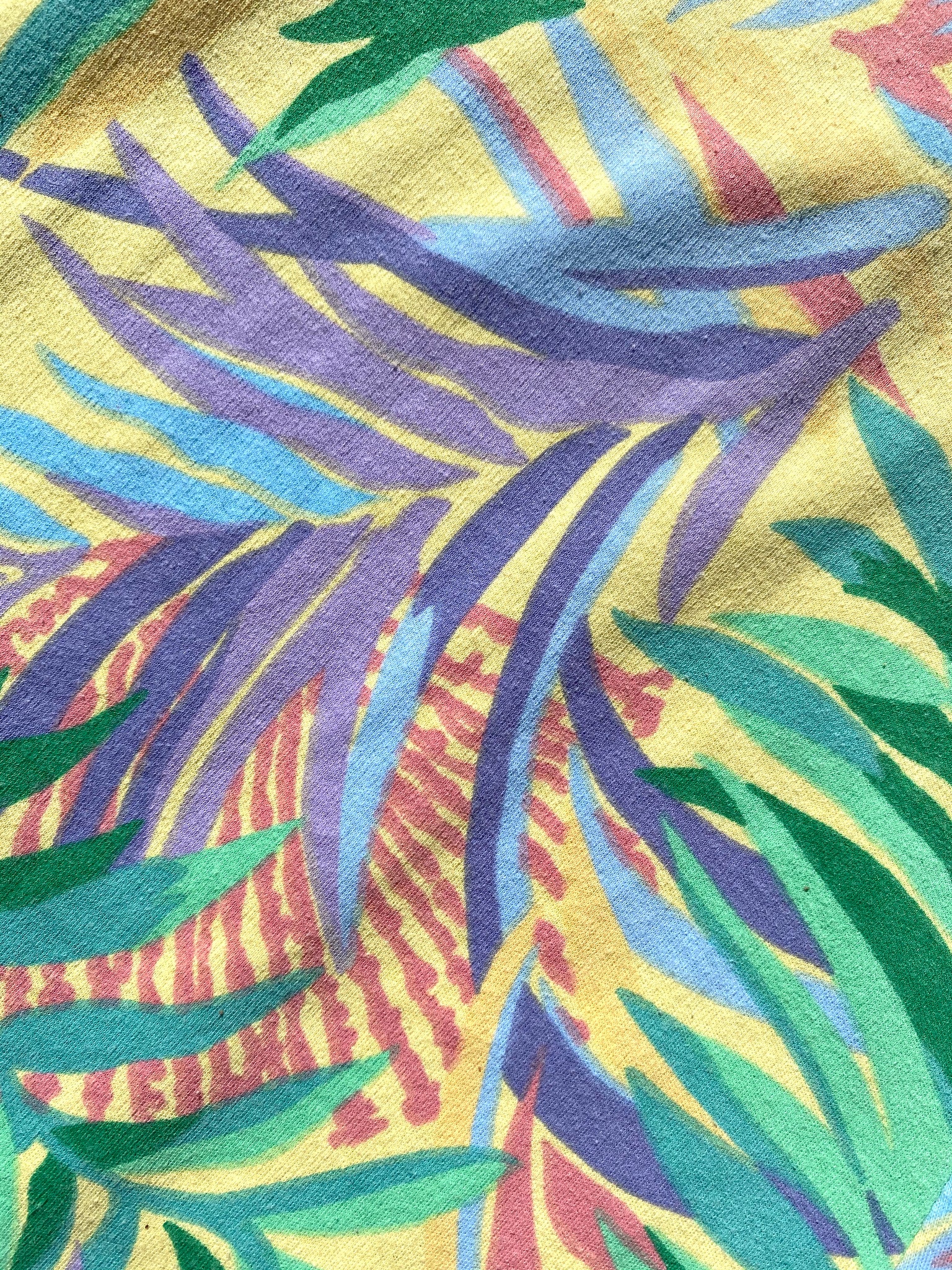 VINTAGE: Sun Dress - Pastel Palms