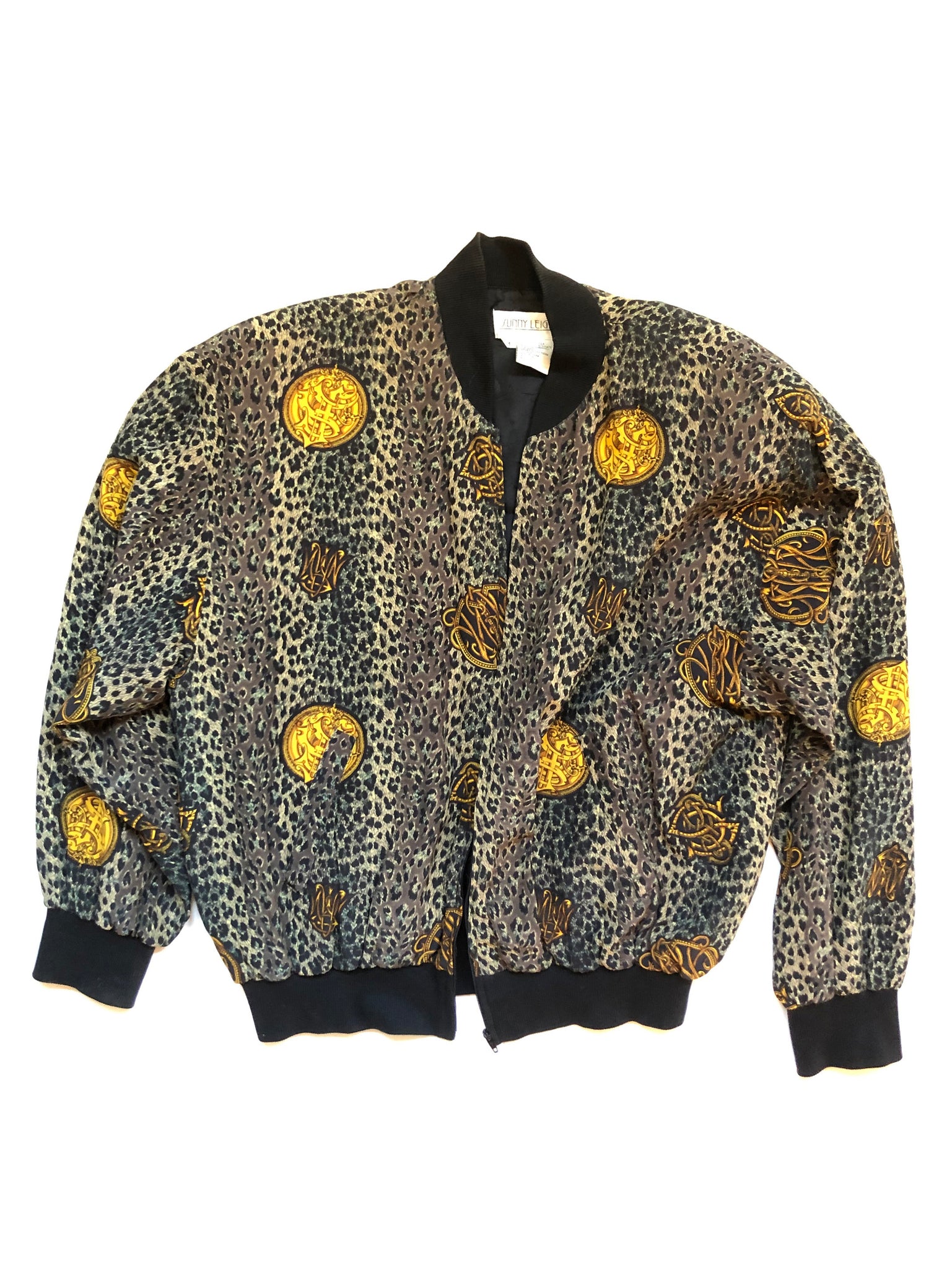 VINTAGE: Leopard Print Jacket