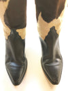 VINTAGE: Western Boots - Cowhide