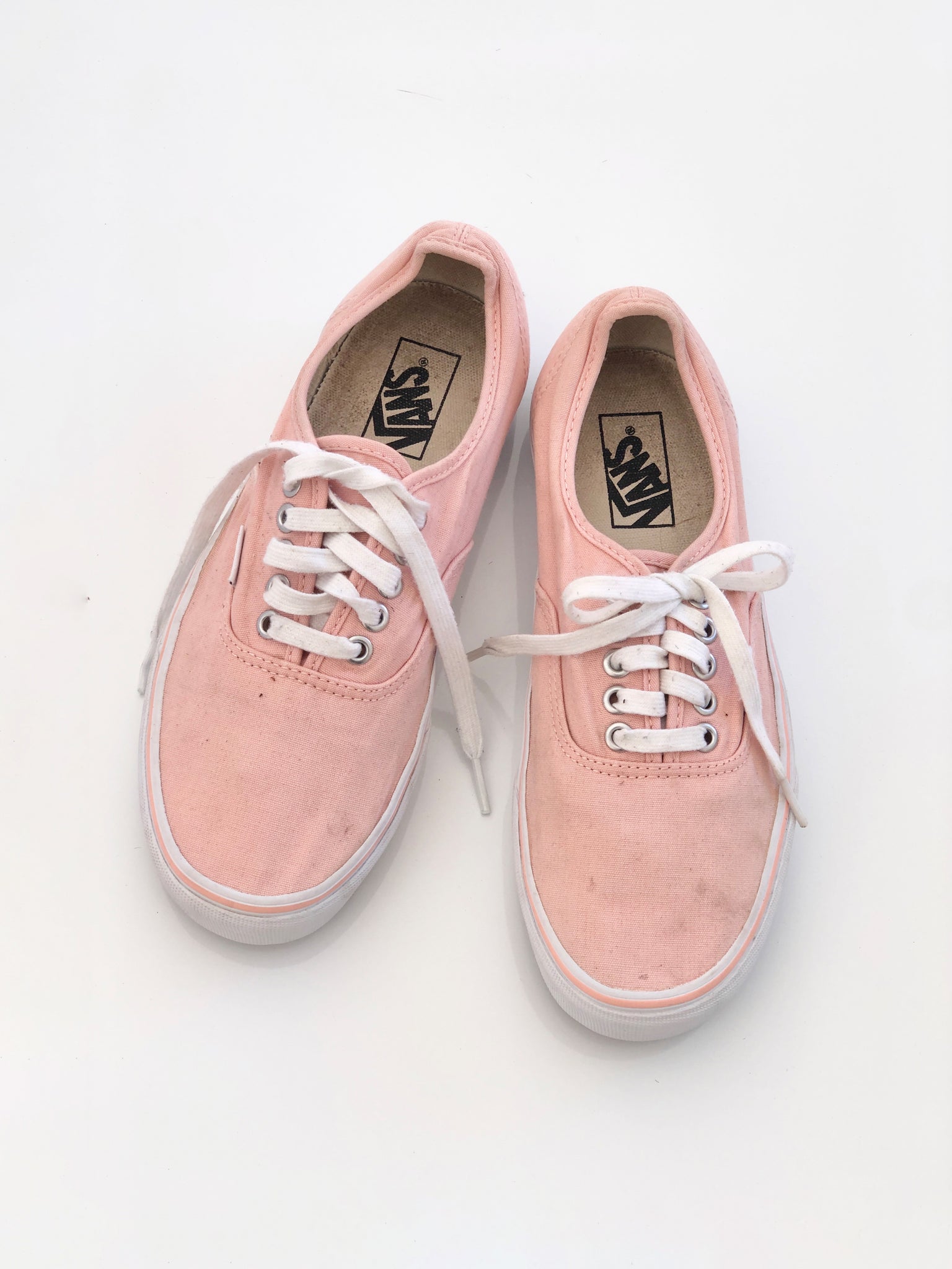 Vintage pink vans Clearance
