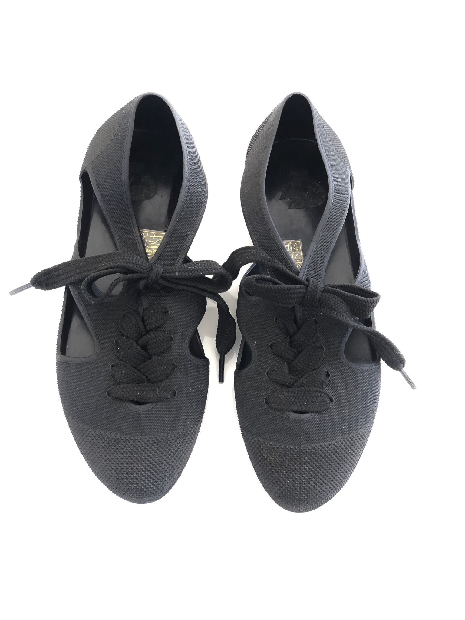 SAMPLE:  Jelly & Lace Cut-Out Sneakers