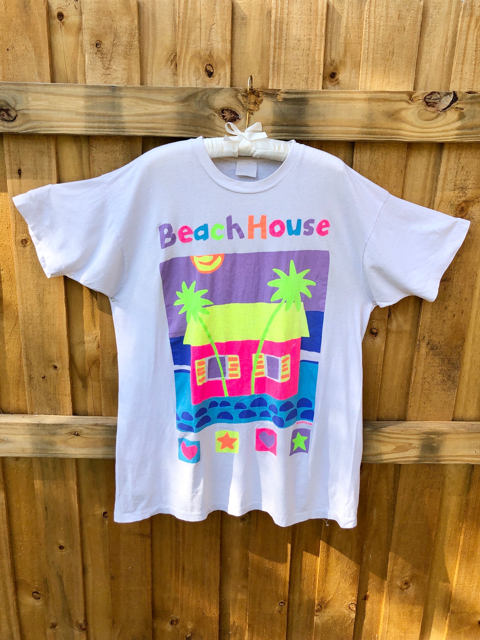 VINTAGE: Neon Beach House T-Shirt