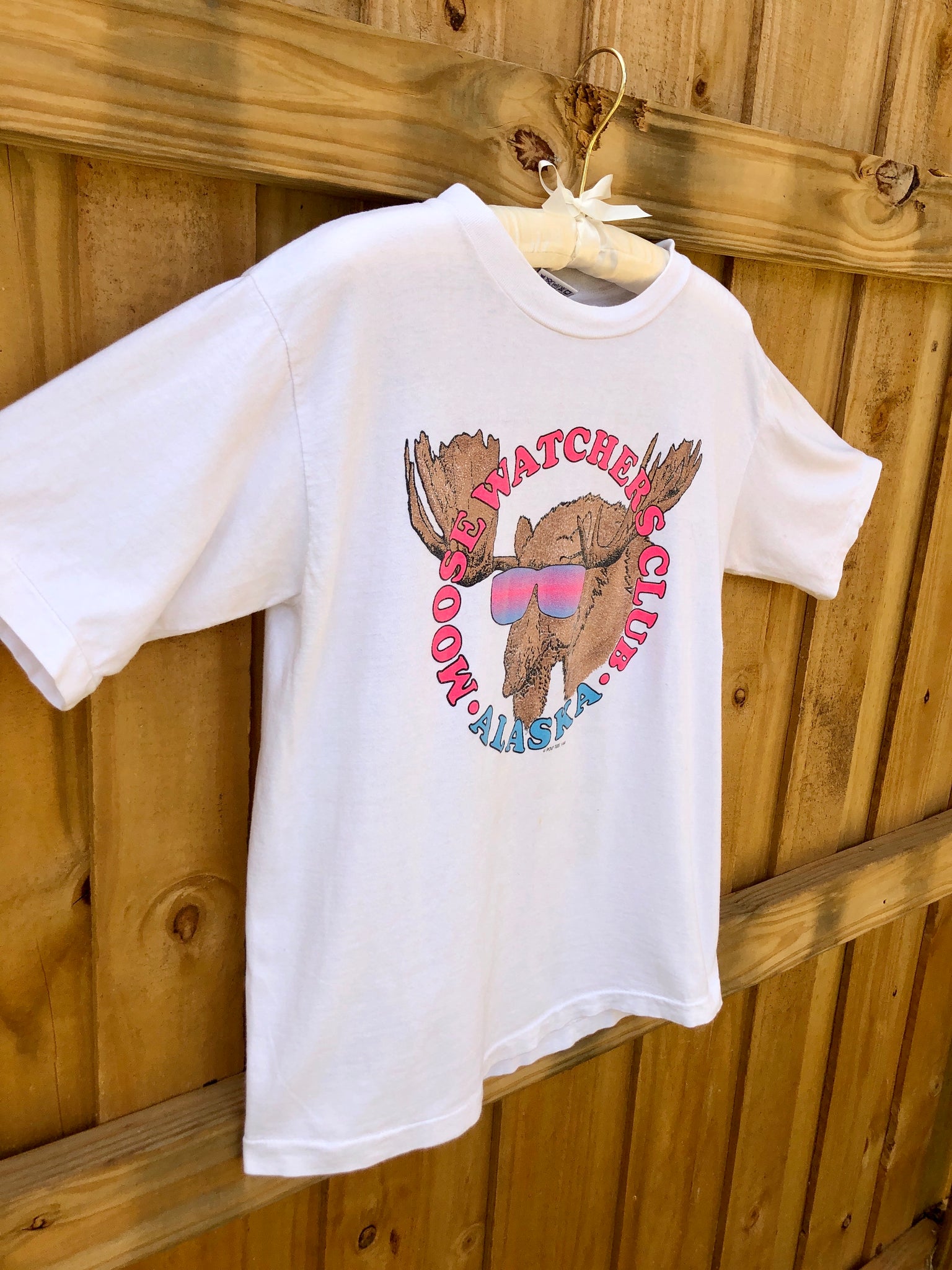 VINTAGE: '90s Moose Club T-Shirt