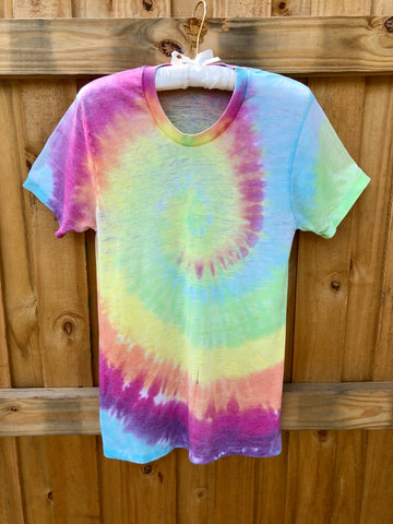 VINTAGE: Cotton Tie-Dye T-Shirt