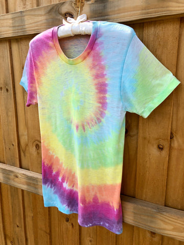 VINTAGE: Cotton Tie-Dye T-Shirt