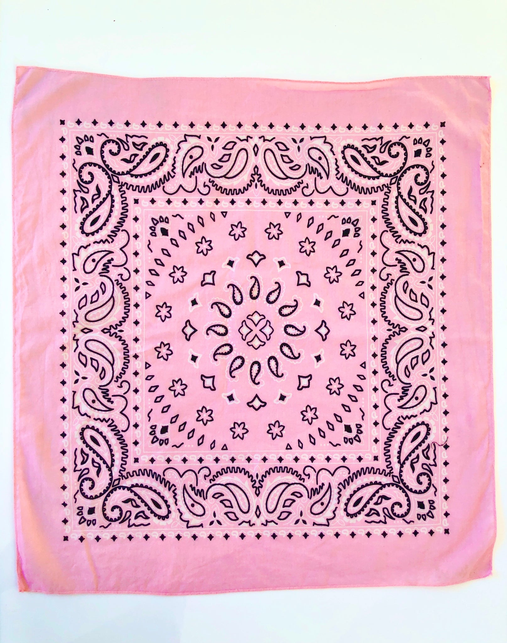 light pink bandana