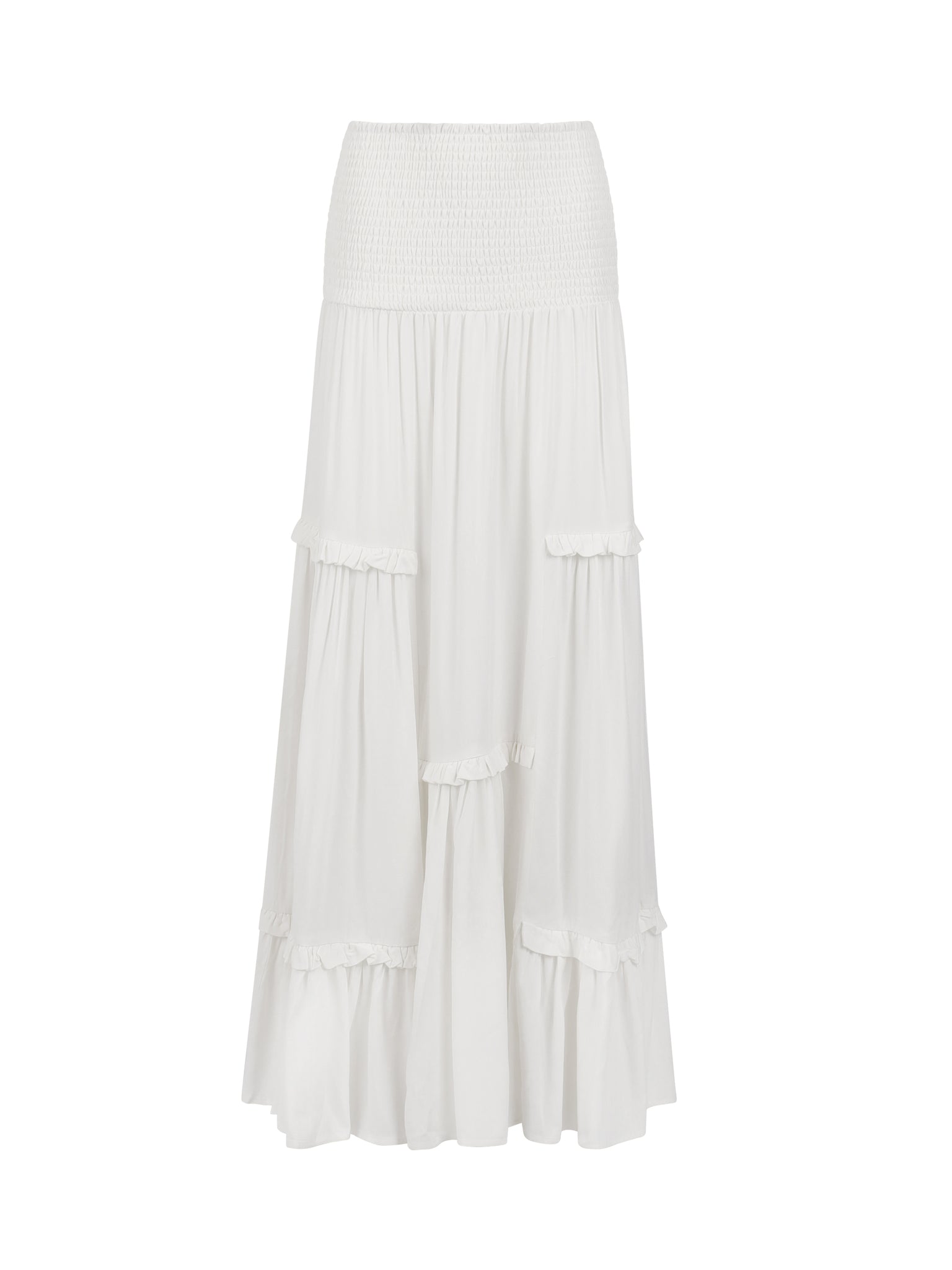 The Gemma Skirt - White