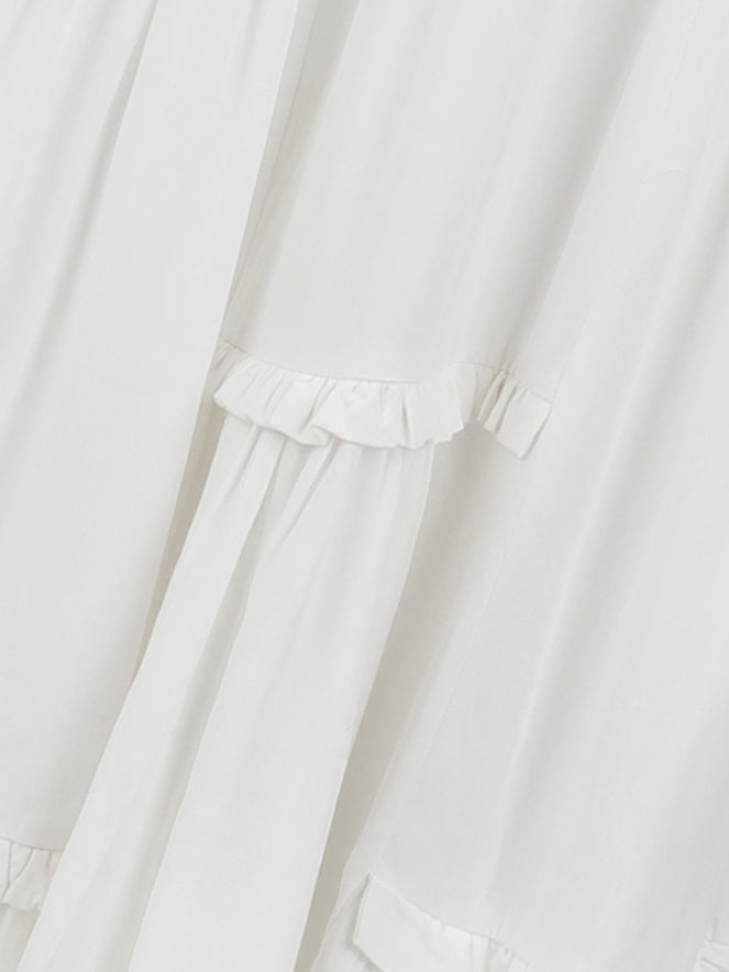 The Gemma Skirt - White