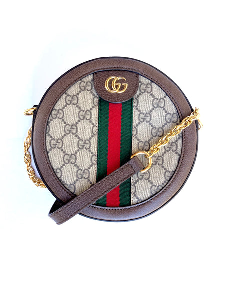 Vintage Gucci Guccissima Round Crossbody Bag – Uptown Cheapskate Torrance